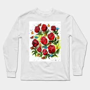 Designer Roses No5. Long Sleeve T-Shirt